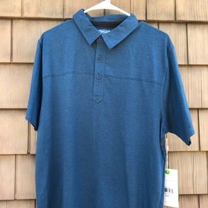 Cariloha Bamboo Polo Blue